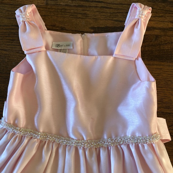 Girls junior brides maid or flower girl dress - Picture 7 of 8